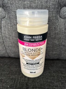 NEW 🆕 John Frieda Blonde+ Repair System Pre-Shampoo Treatment